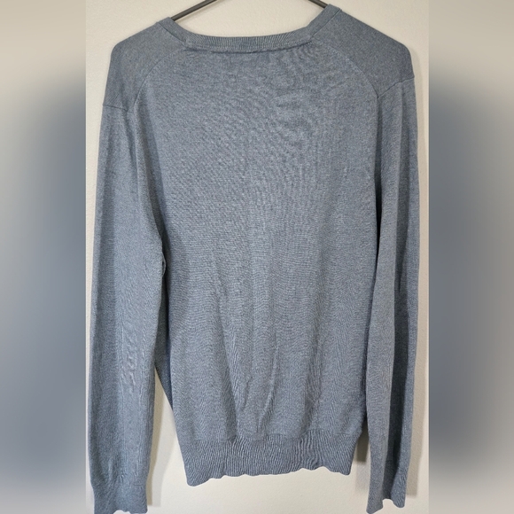 Banana Republic Men's Blue Cashmere Sweater Size Medium - Picture 2 of 6
